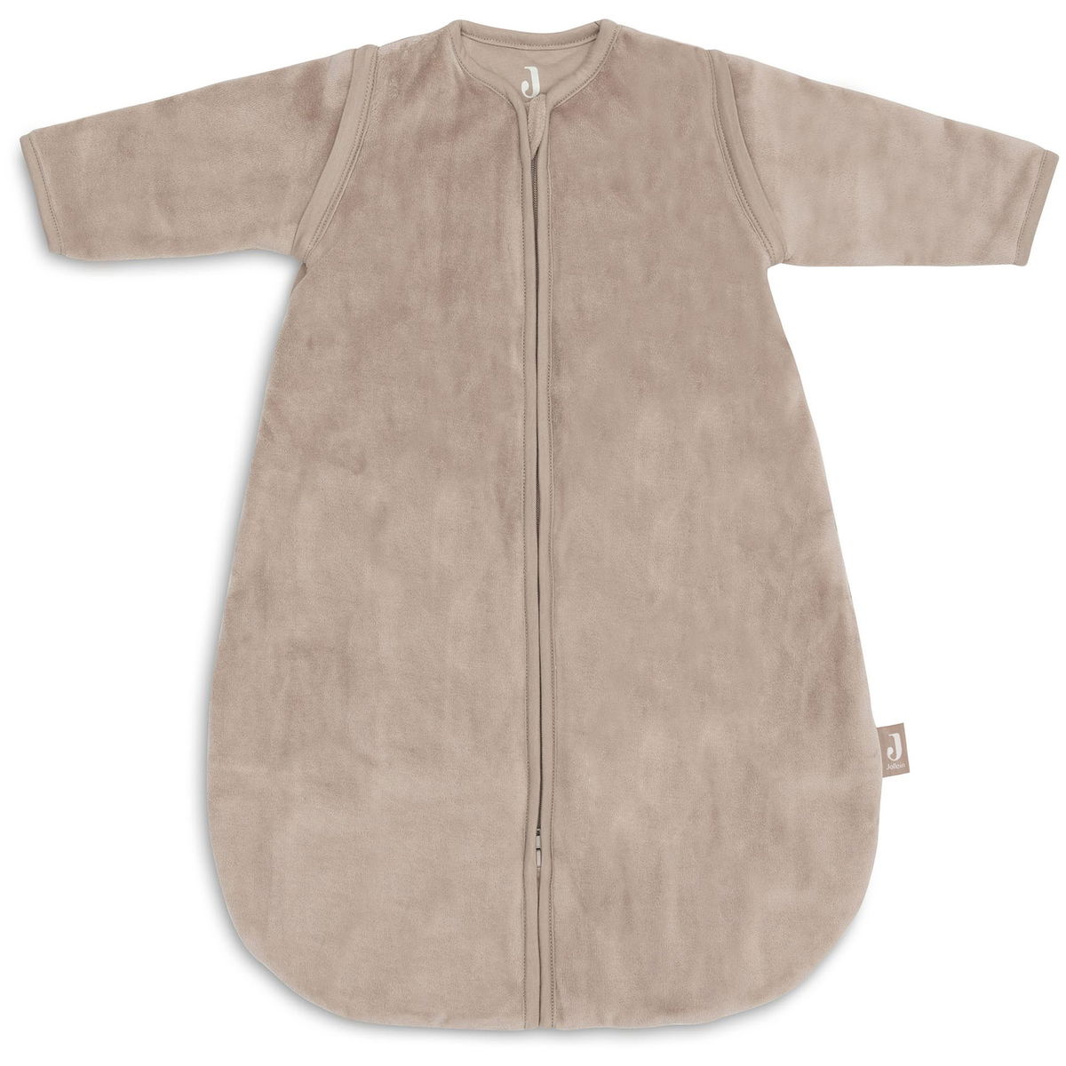 JolleinJollein   Schlafsack rund abnehmbare Ärmel milky coffee 60 cm