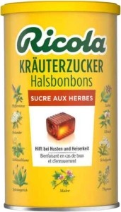 Ricola Kräuterzucker Halsbonbons, 400 g