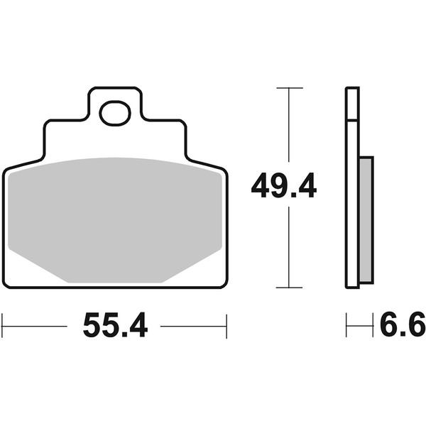 SBS - Plaquettes de frein 224CT