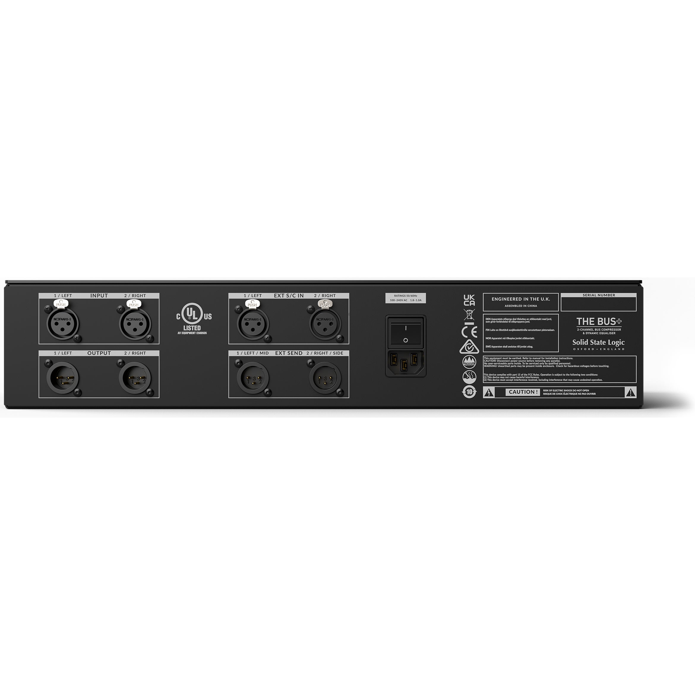 Solid State Logic The Bus+ bus compressor