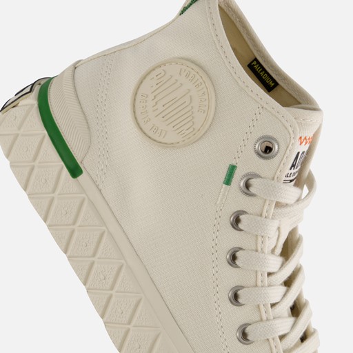 Palladium Palla Ace Chukka Sneakers wit Katoen
