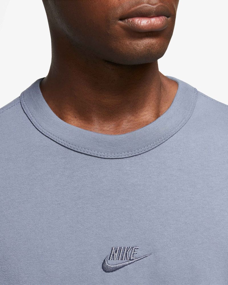 T-shirt Nike Sportswear Premium Essentials Bleu Cendré pour homme