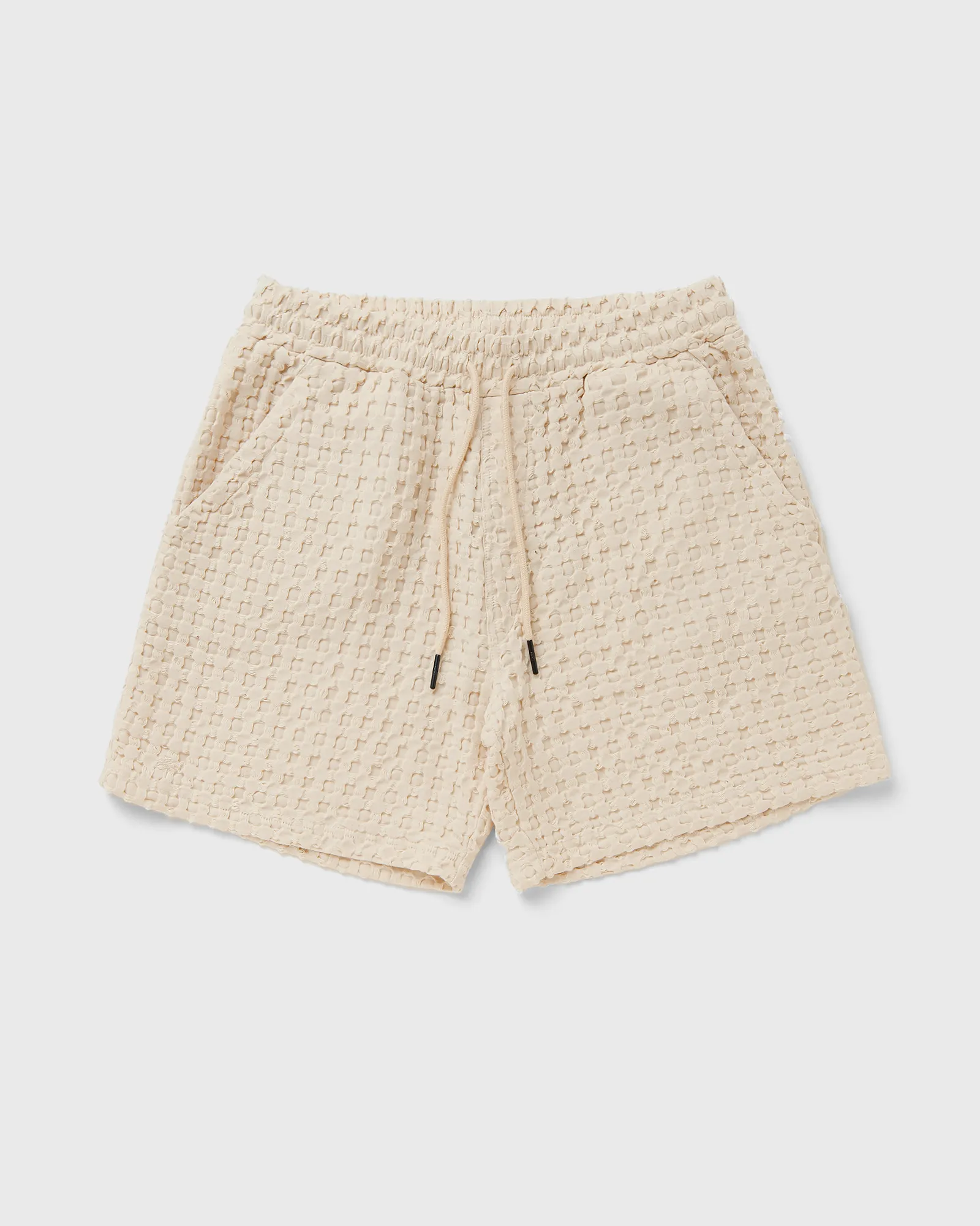 OAS Ecru Porto Waffle Shorts