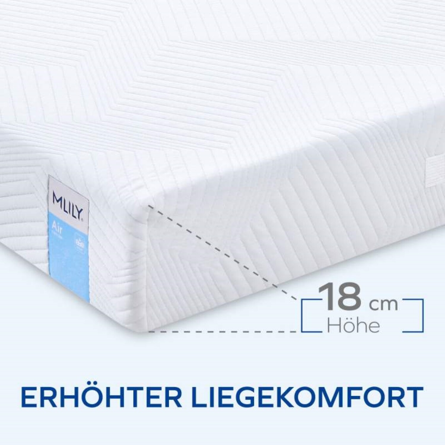 MLILY Mlily Matratze »Air«, 18cm dick