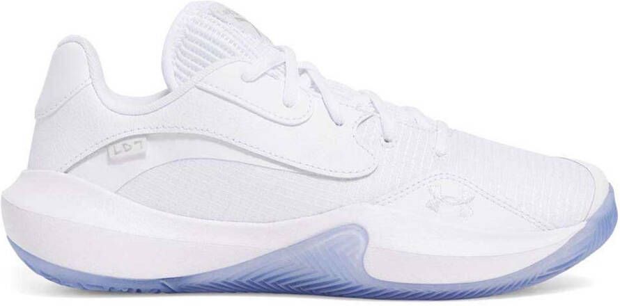 Under Armour Lockdown 7 Low Basketbalschoenen Wit 1 2