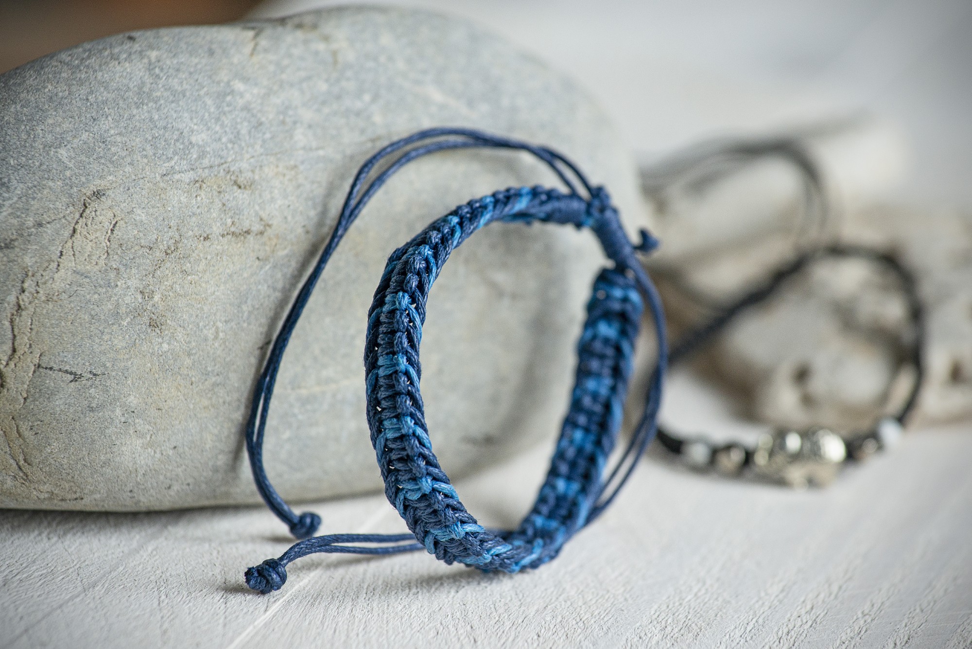 Armband 'Temperance', blau, lila, T 4,5 cm, B 4,5 cm, H 0,5 cm günstig bestellen