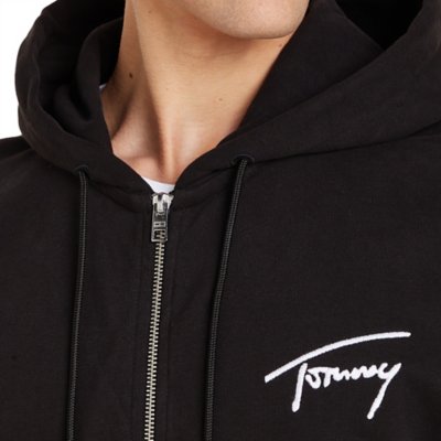 Sweatshirt zippé homme Tjm Rlx Signature Zip-Thru Ext TOMMY HILFIGER