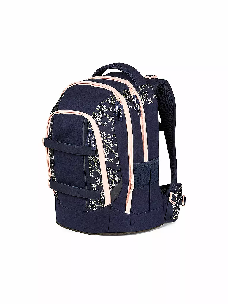SATCH Schulrucksack Pack - Bloomy Breeze dunkelblau