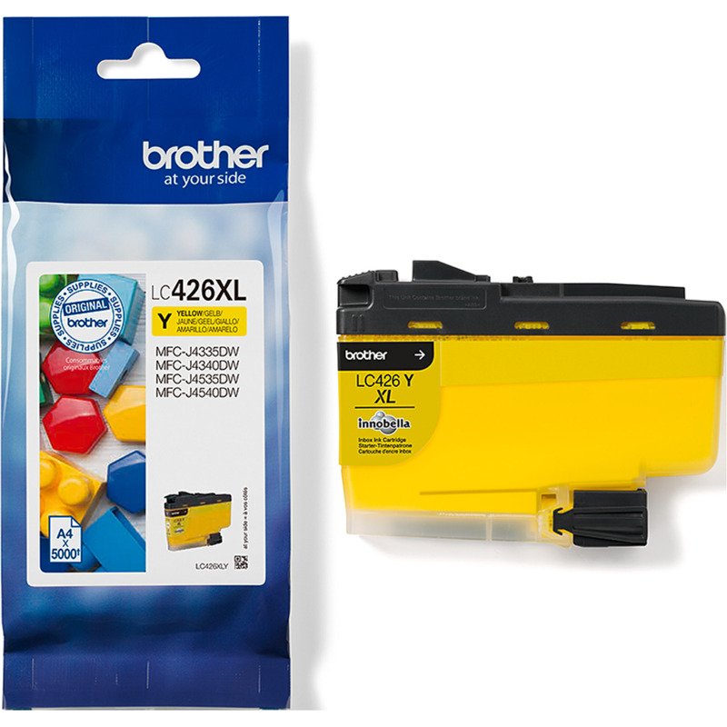 Cartouche Brother LC426XL haute capacité couleurs séparées pour imprimante jet d'encre