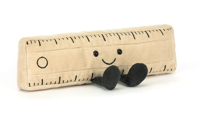 Plüschfigur »Jellycat Amuseables Ruler 6 cm«