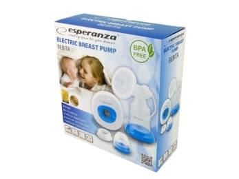Esperanza BEBITA - Breast pump - trådløs - blå