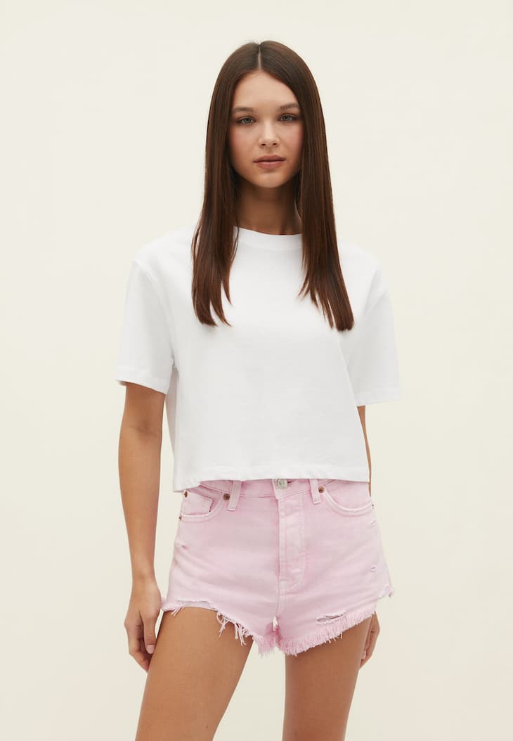 micro shorts jeans