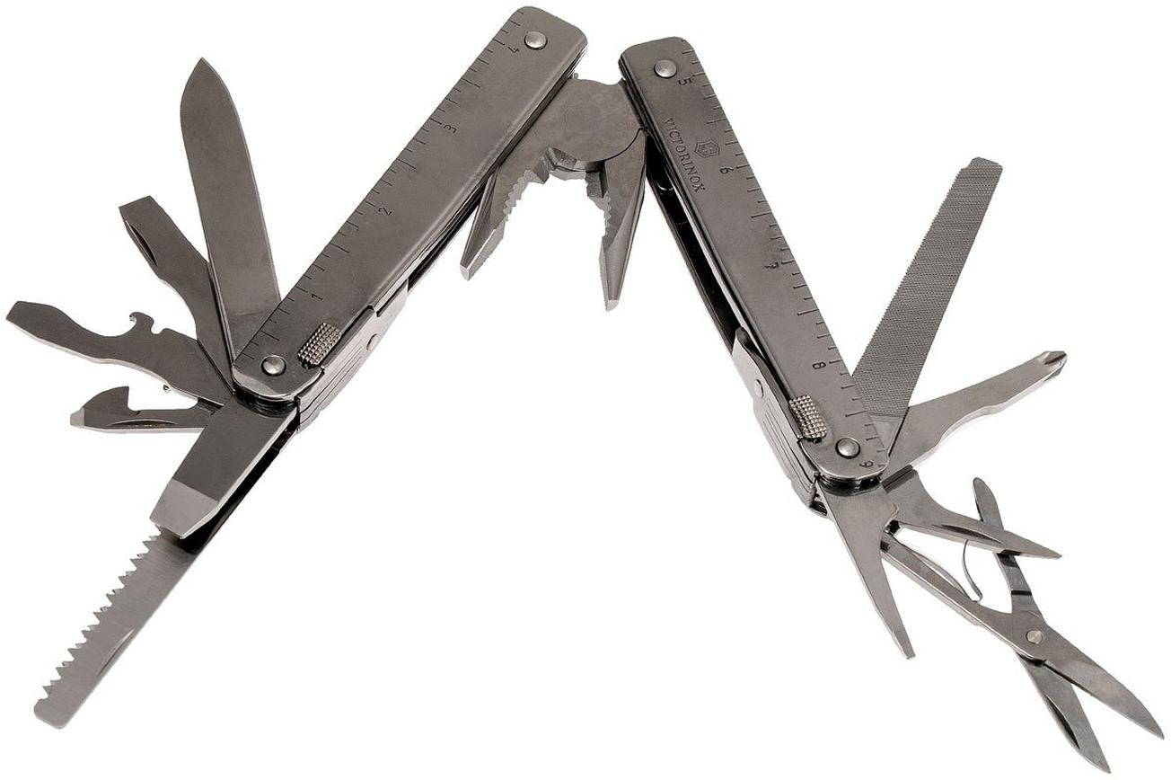 Victorinox SwissTool X Plus 3.0339.N multitool met ratel, nylon foedraal