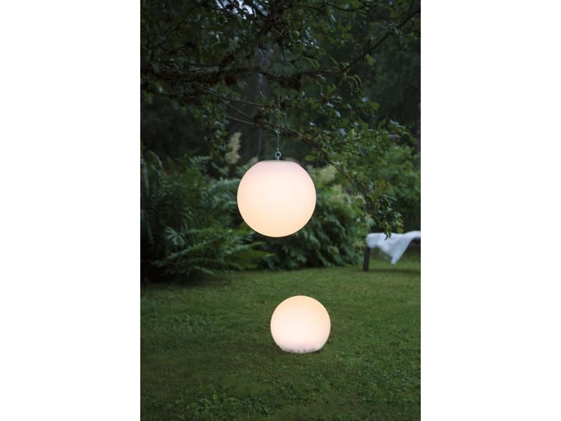 Star Trading Gartenlicht Solar Globy, 25 cm Dekolicht GLOBY