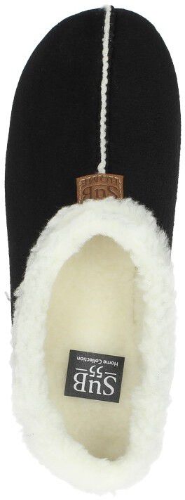 Sub55 Home Collection Pantoffels Dicht zwart