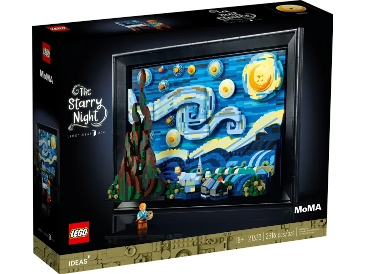 LEGO Ideas 21333 Vincent van Gogh – Stjernenatten