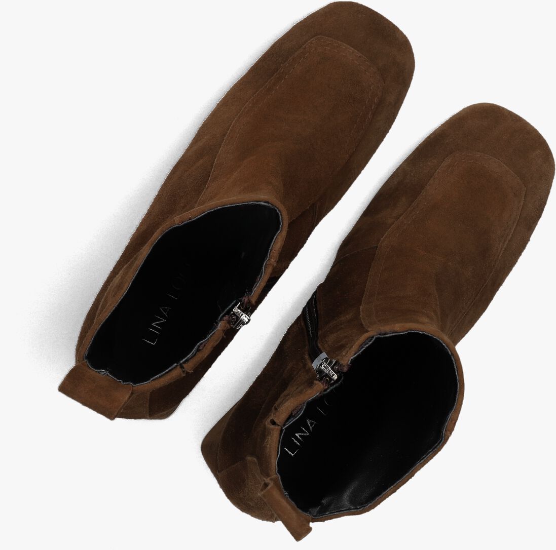 cognac lina locchi enkellaarsjes l1165