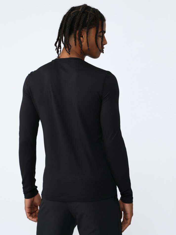 Camiseta térmica esportiva - Preta