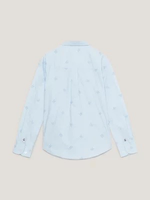 Camisa com bordado de monograma TH
