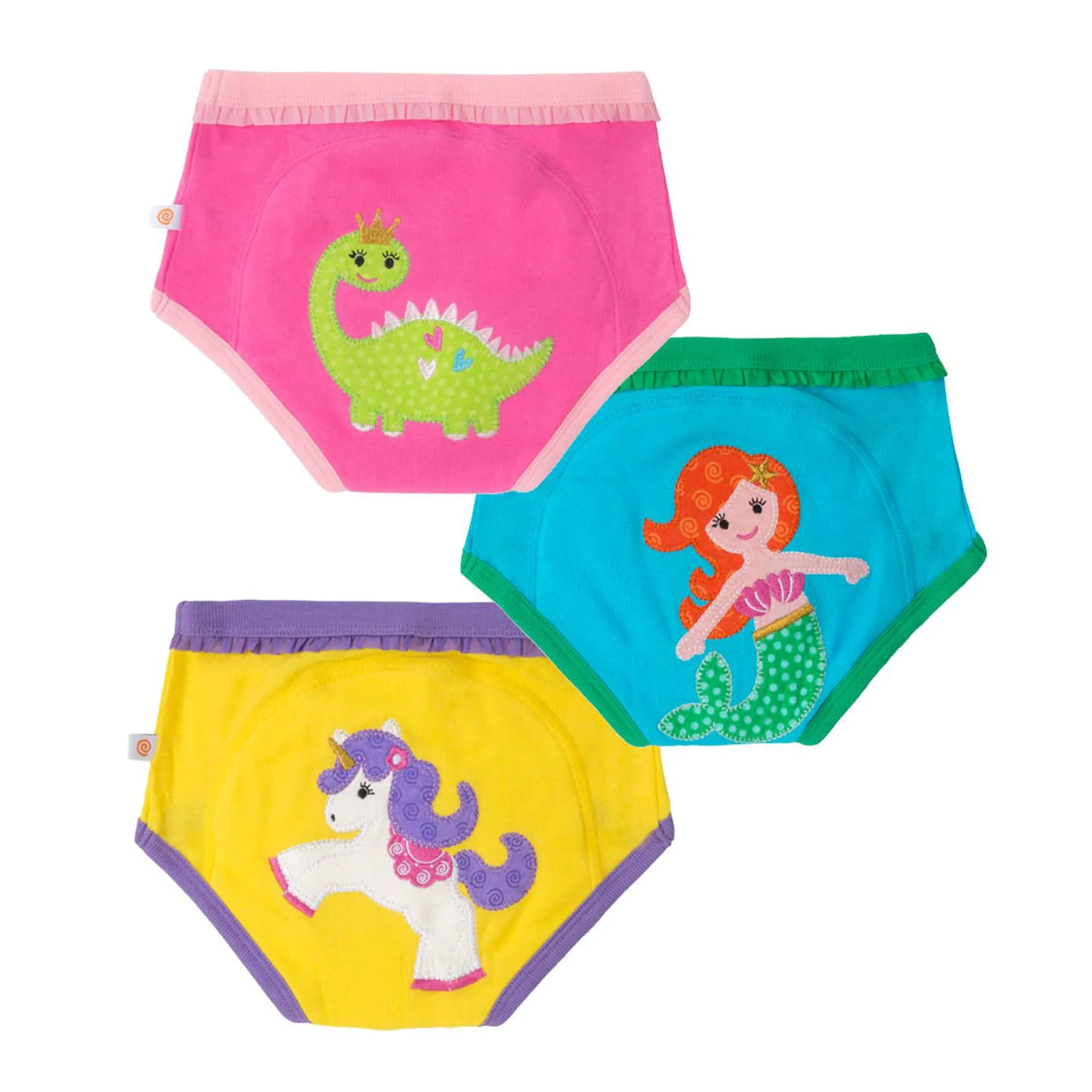 Zoocchini Culotte d'Entrainement Paquet de 3 pour 2-3ans