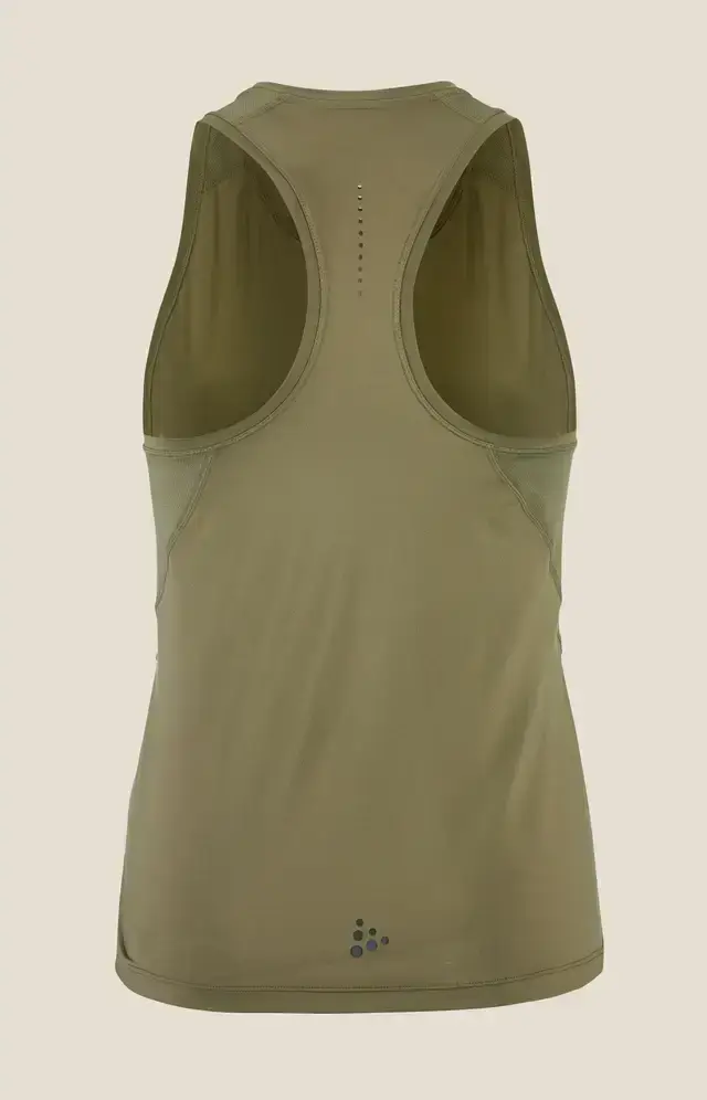Craft ADV Essence 2 Hardloop Singlet Groen Dames