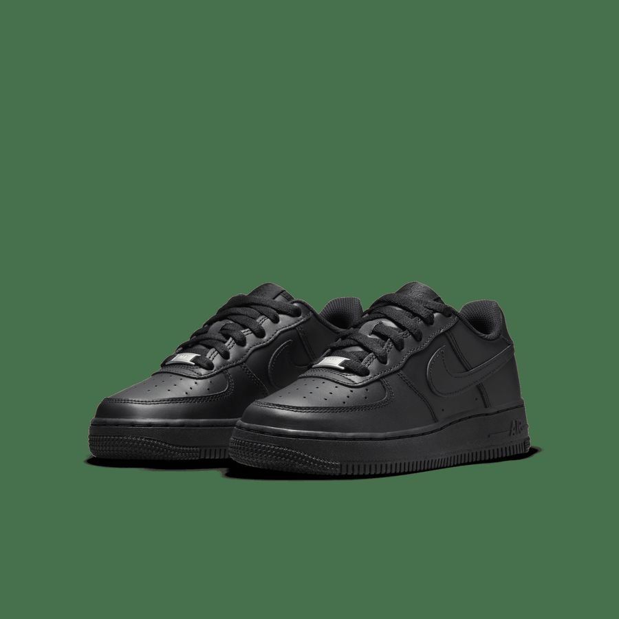 Nike Air Force 1 LE Big Kids' Shoes BLACK/BLACK-BLACK-BLACK