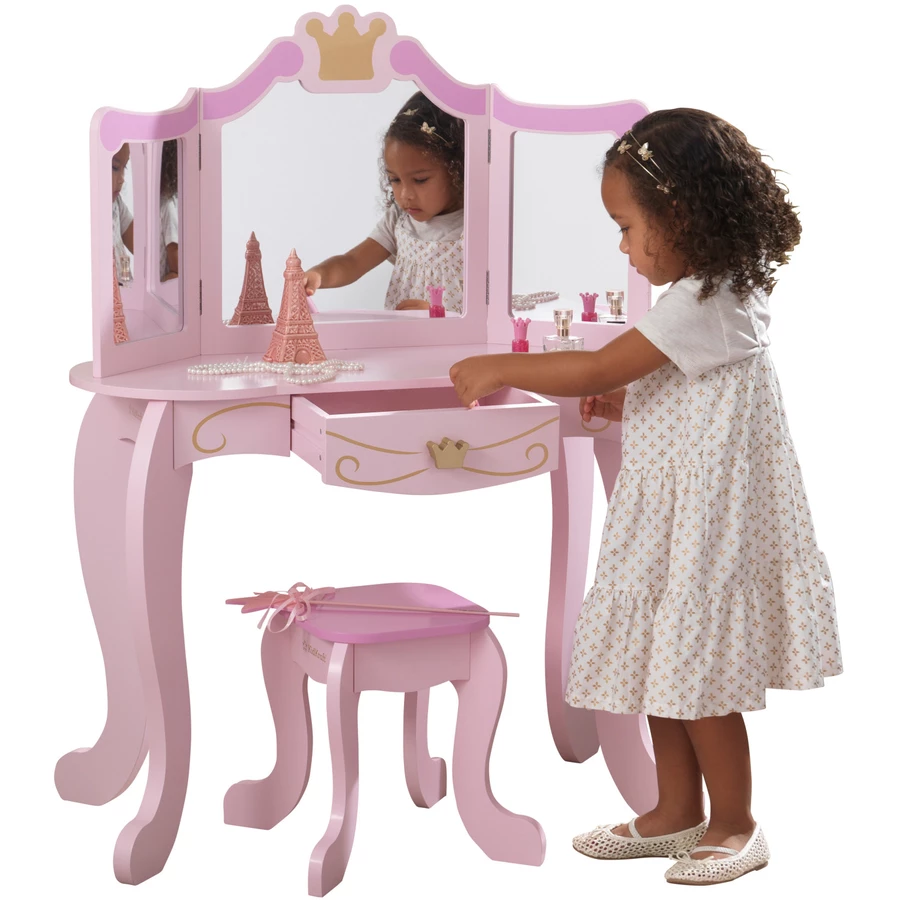 KidKraft® Prinzessinnenfrisiertisch mit Stuhl