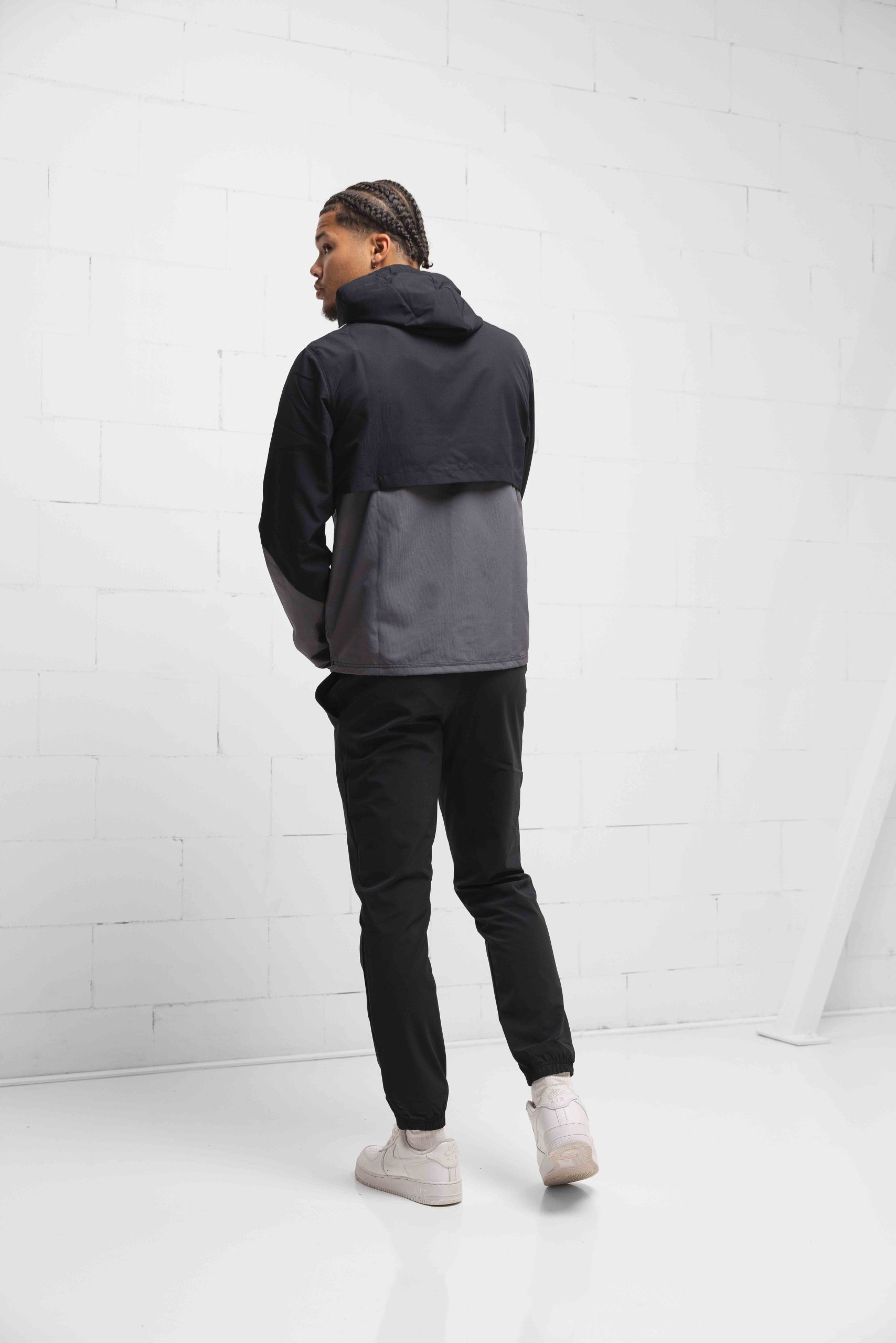 Under Armour Icon Legacy Windjack Heren Zwart/Wit/Grijs