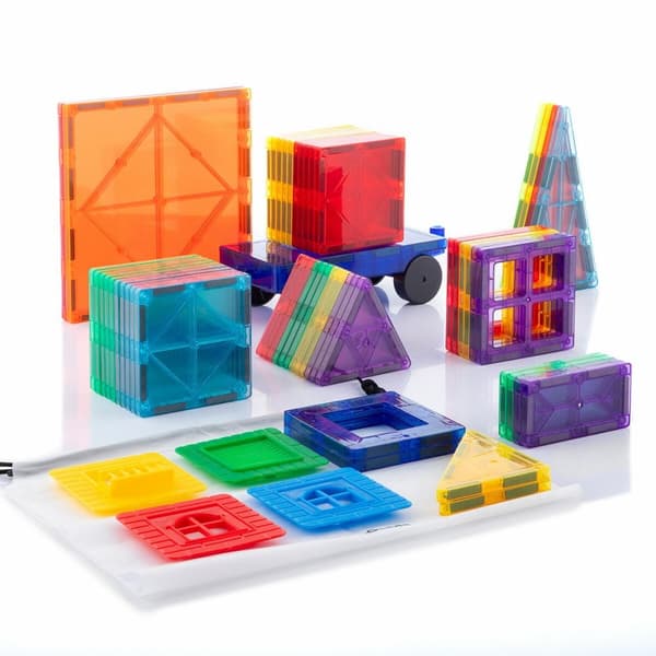 Magnetiske Byggeklosser i 3D, 57 Deler