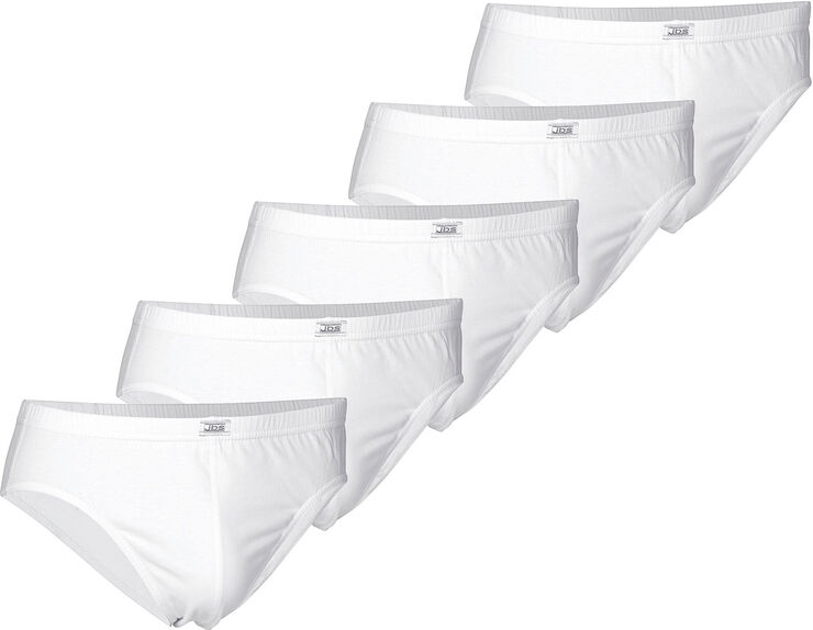 JBS JBS 5-pack mini slip Hvid