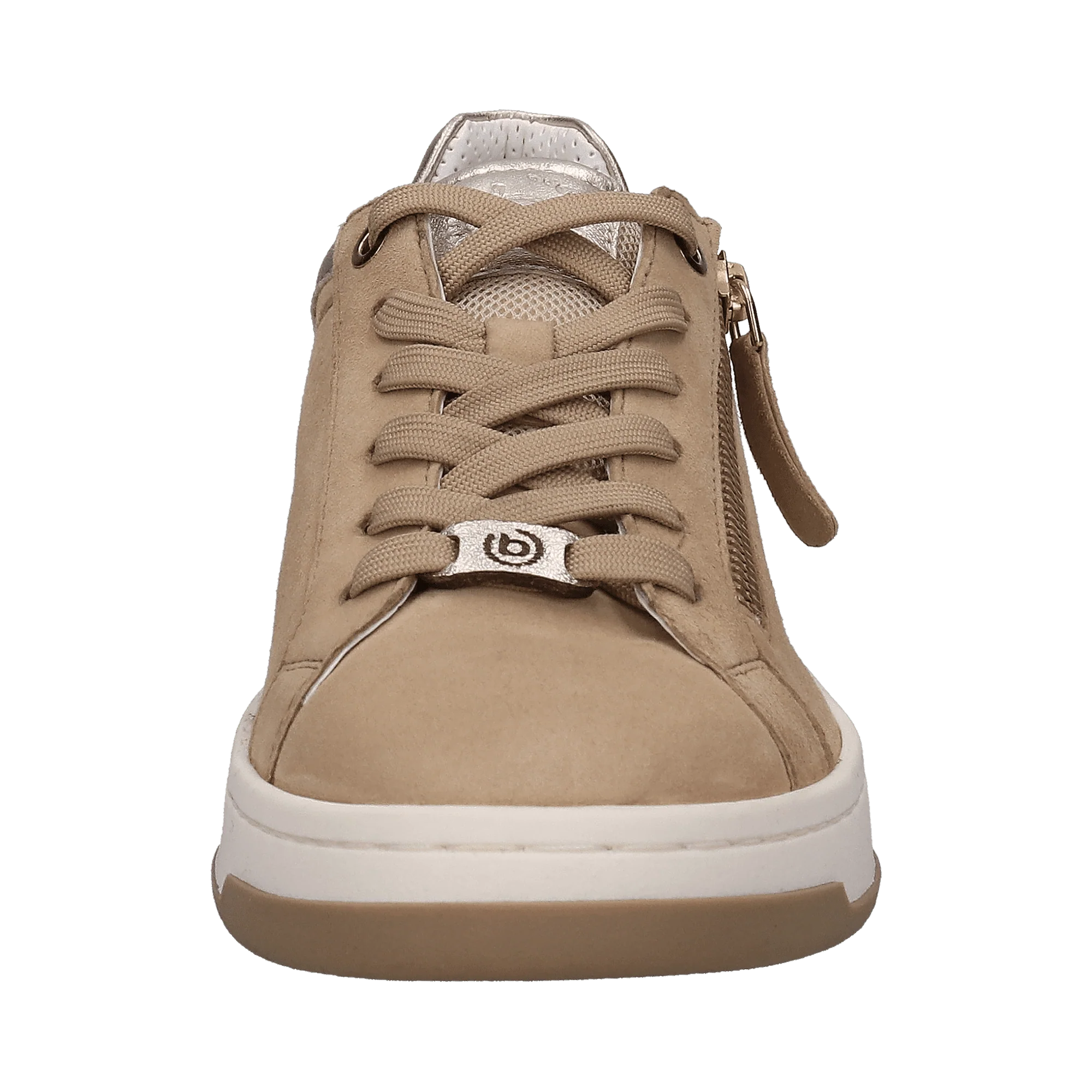 Leder Sneaker beige