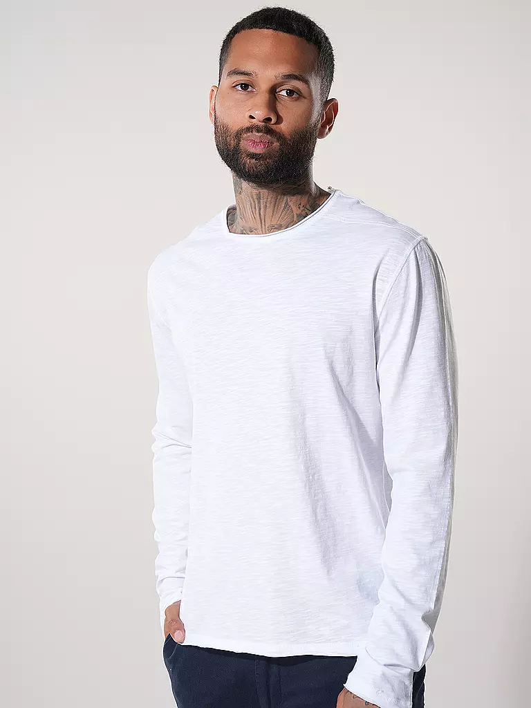 GABBA Langarmshirt KOSTANT weiss