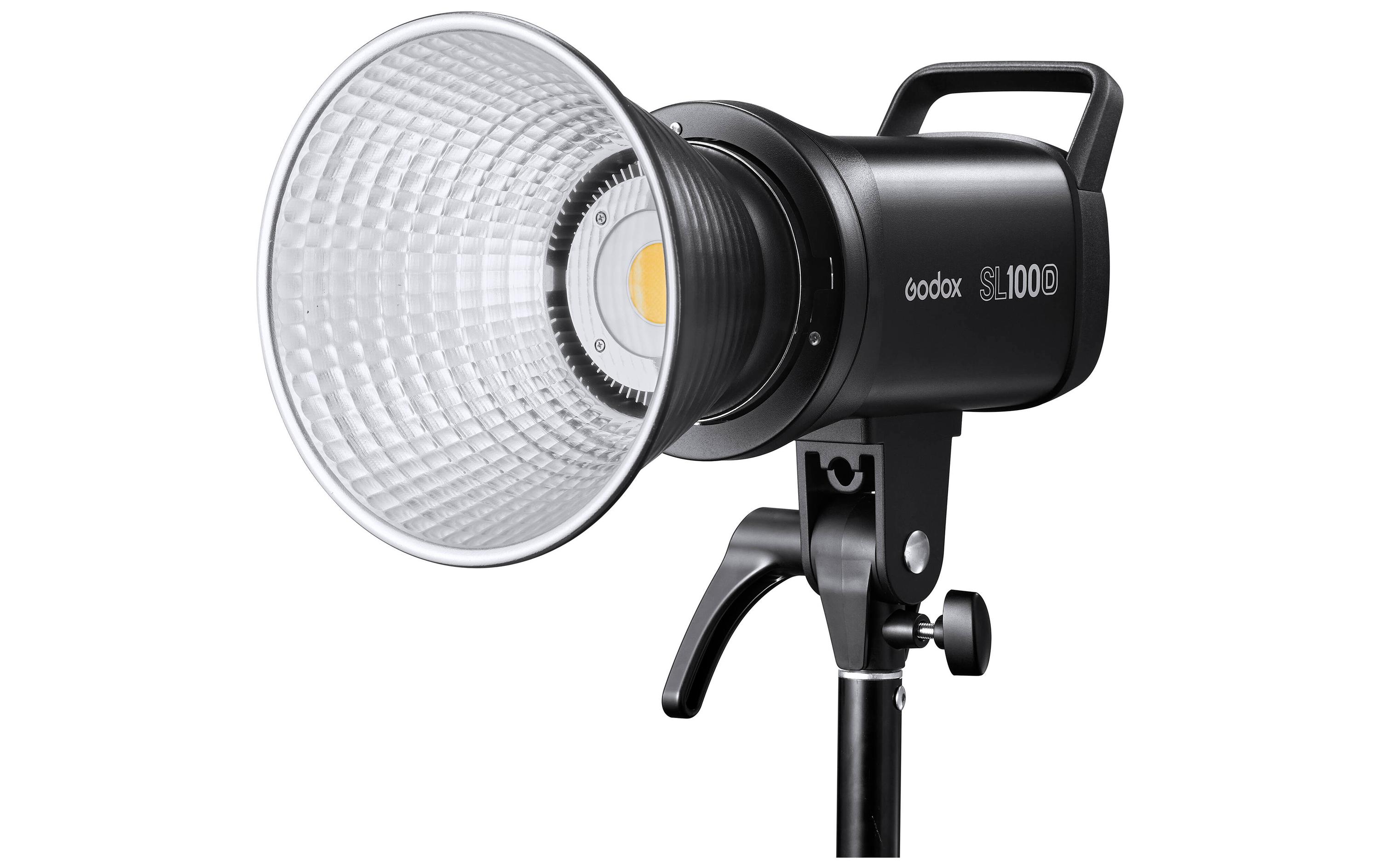 Videoleuchte SL100D<br>Helle LED Tageslicht-Leuchte in kompakter Form