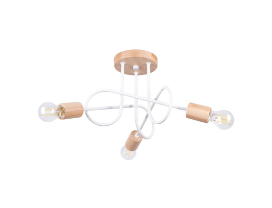 SOLLUX LIGHTING - Lustre ember 3 blanc