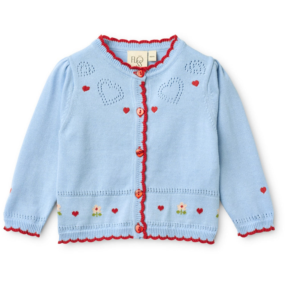 Køb Flöss Blue Sky Blanca Cardigan