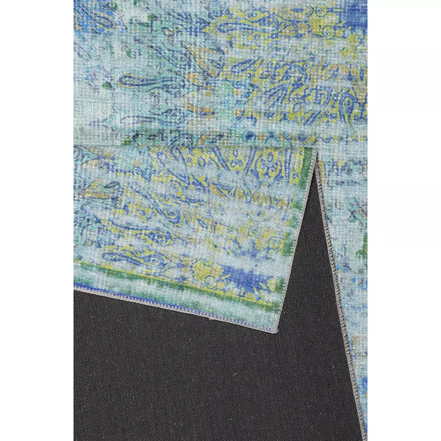 Wecon home Kurzflorteppich Rooftop blau,grün,türkis