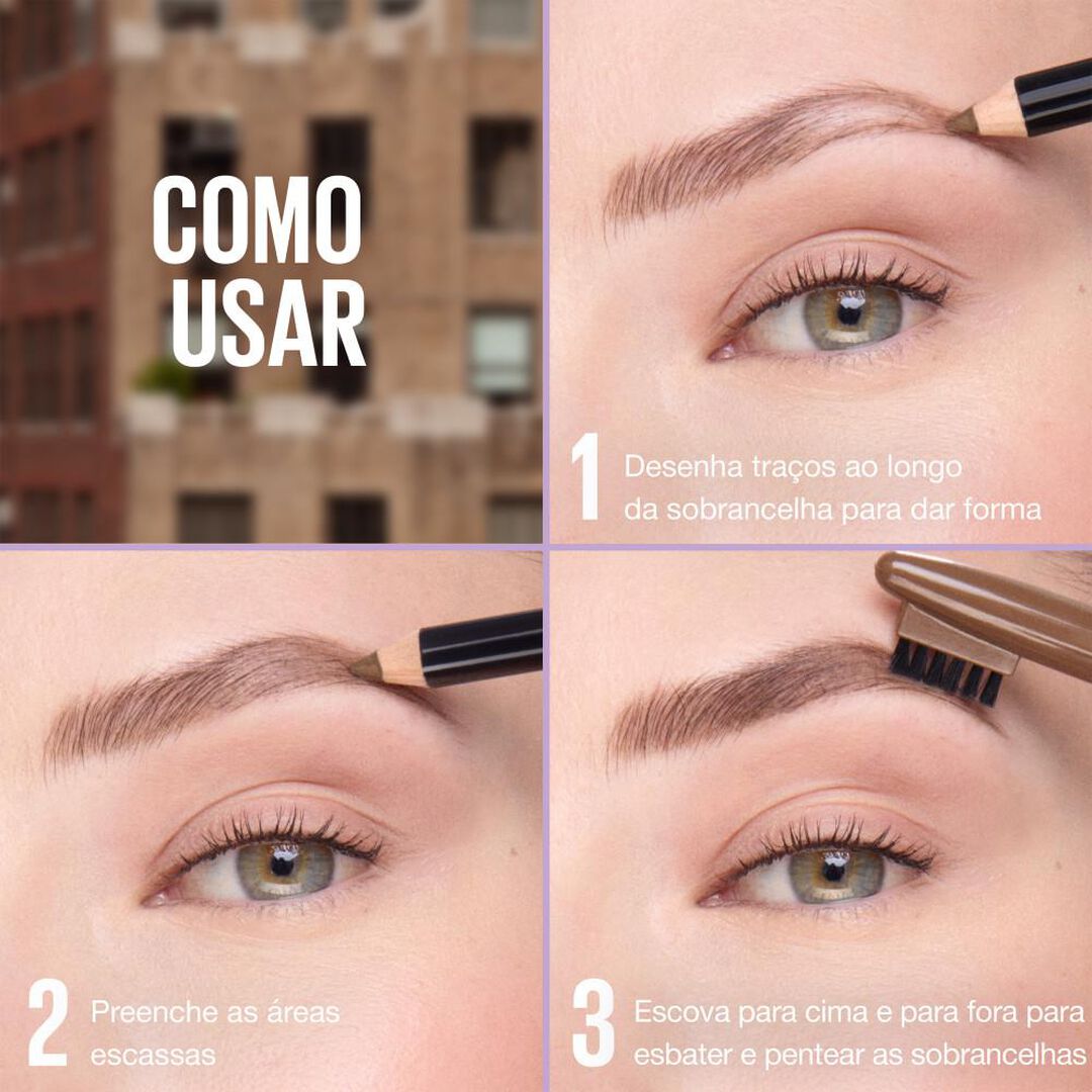 MAYBELLINE  Quick Shaper - Lápis de Sobrancelhas