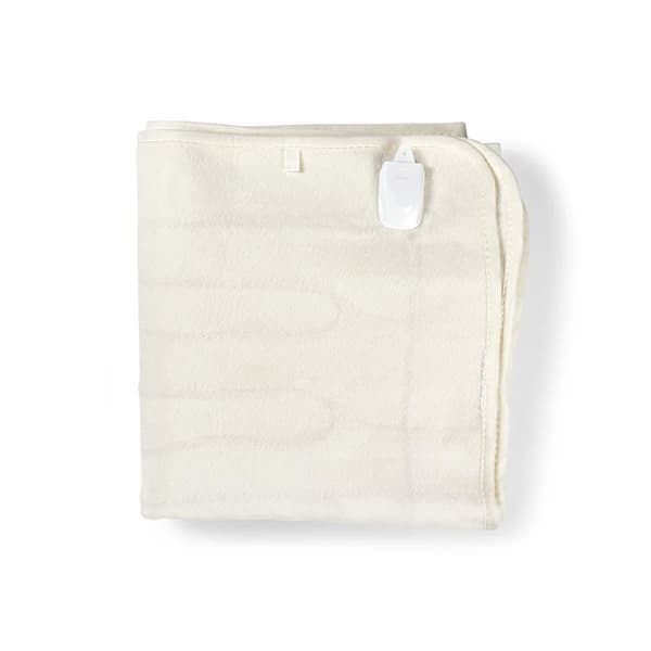 Nedis Elektrisk Teppe | Underblanket | 1 Person | 150 x 80 cm | 3 Varmeinnstillinger | Vaskbar | Overopphetings vern | Polyester