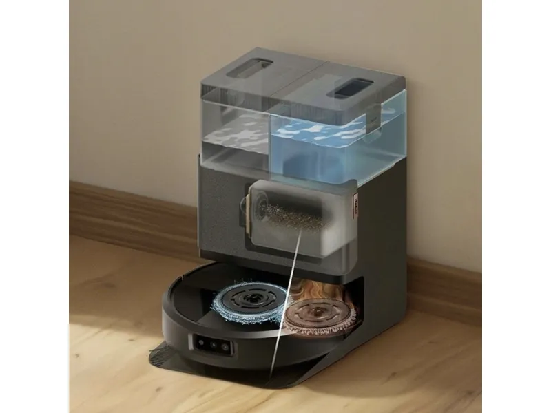 iRobot Roomba 505 Combo  Robotstøvsuger med gulvvask - Sort