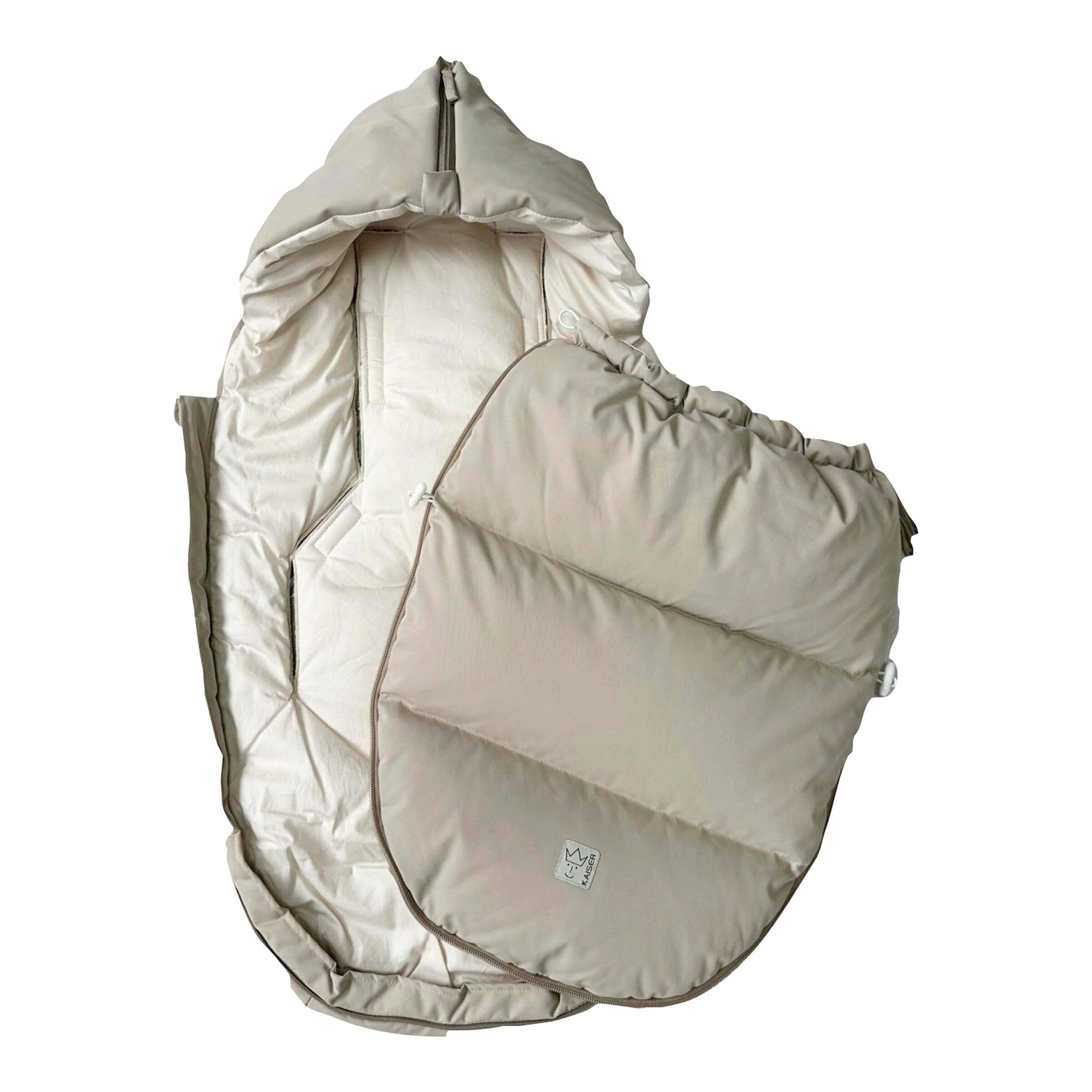 Kaiser Fußsack LITTLE DOWWNY sand