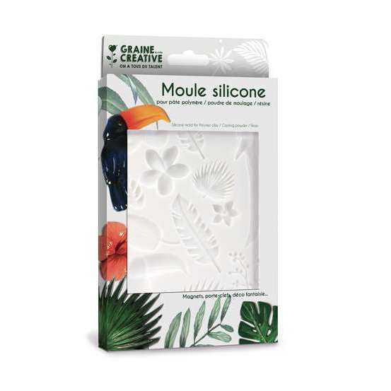 Moule silicone 20x13 cm Tropical