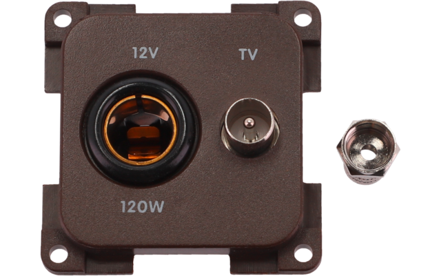 Inprojal System 10.000 Kombi Steckdose 12V mit TV