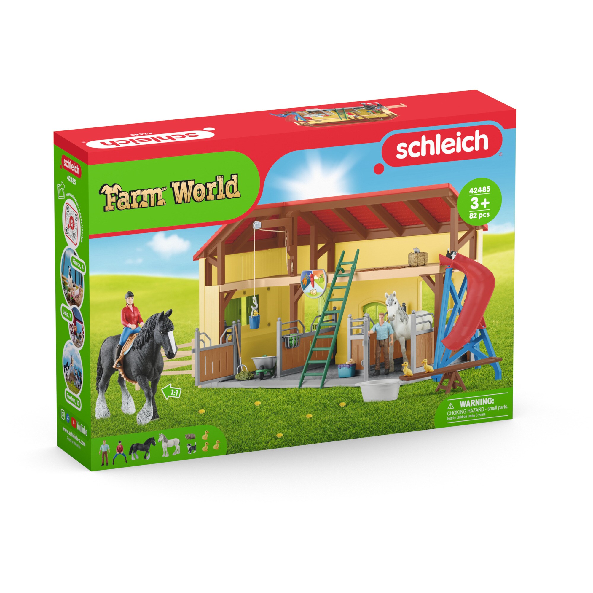 Schleich Spielfigur Farm World Pferdestall