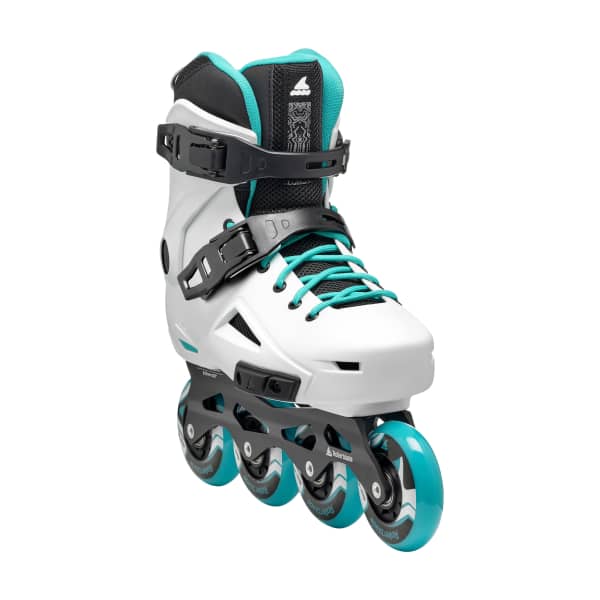 FS185_Roller ROLLERBLADE LIGHTNING W WHITE/AQUA