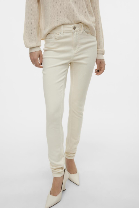 Vero Moda ecru dames jeans