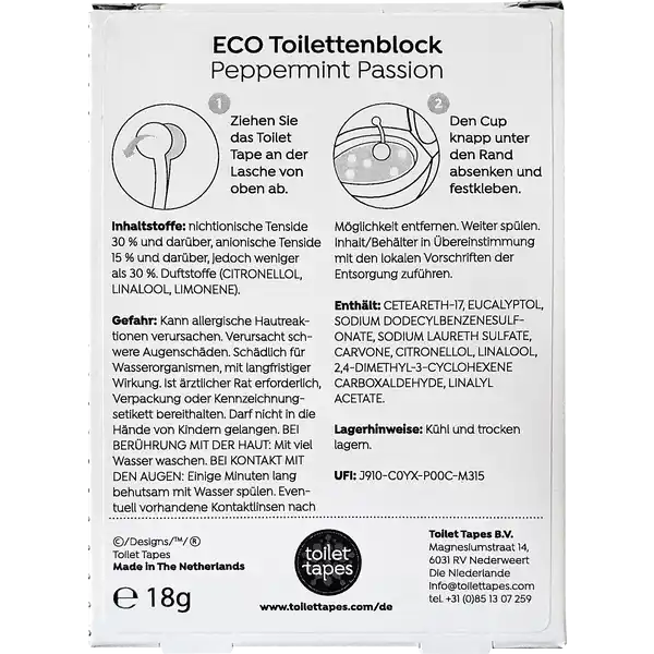 ECO Toilet Block Peppermint Passion
