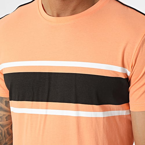 Ensemble Tee Shirt Et Short Jogging E384 Orange
