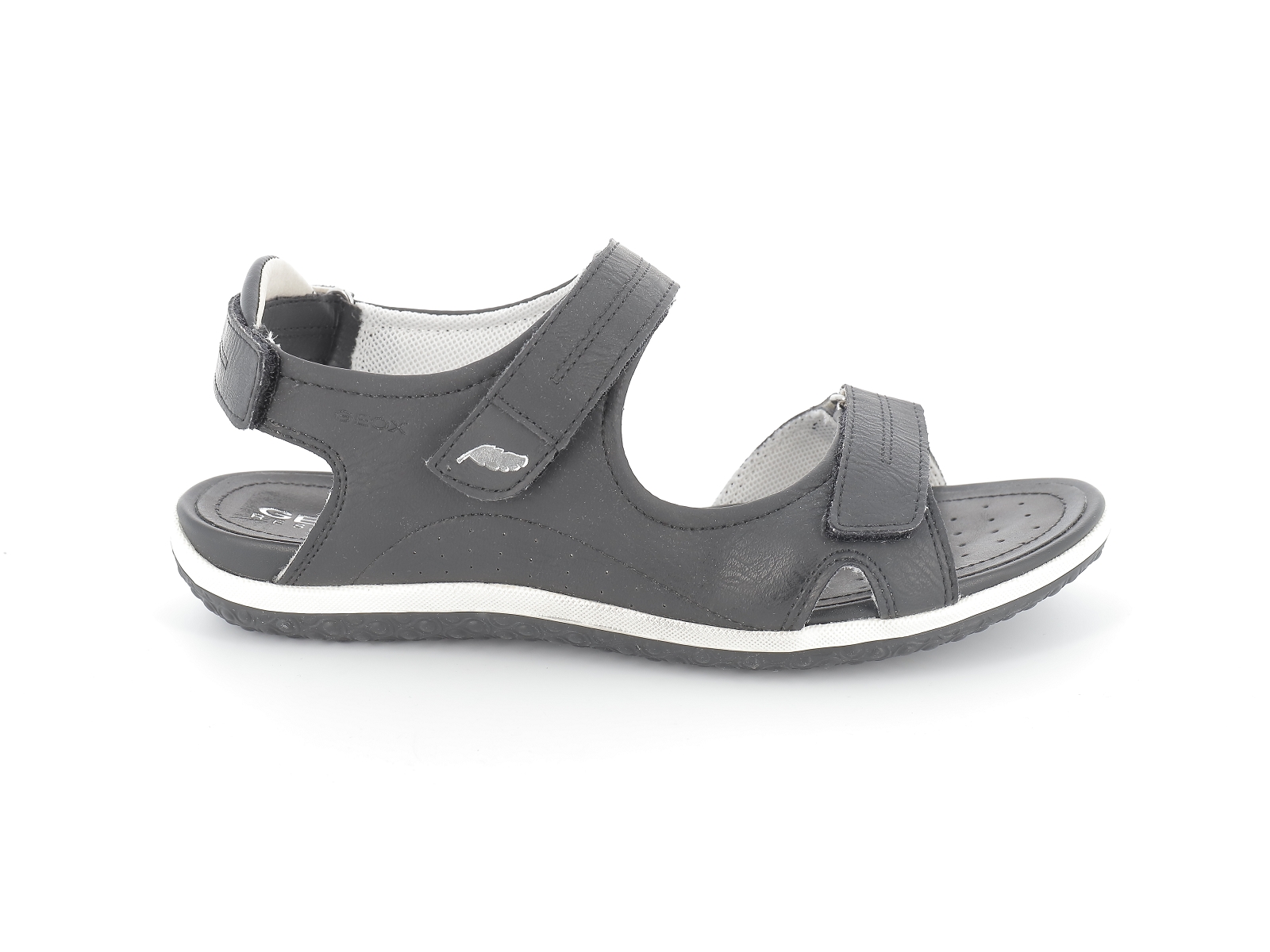 Geox-SANDALE D VEGA D52R6A Cuir Noir
