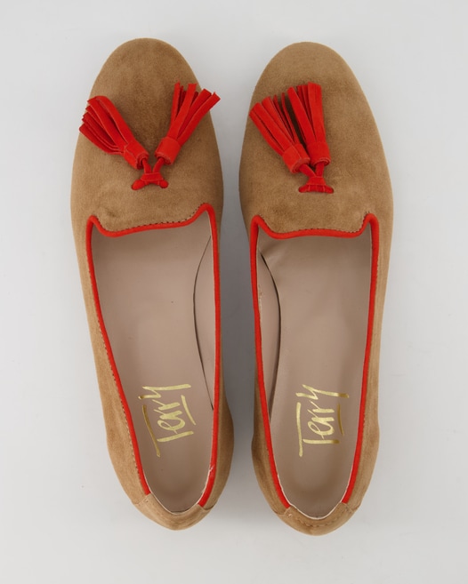 Terry Beatrice Slipper in Beige