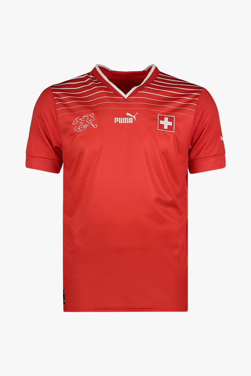 Puma Schweiz Home Replica Herren Fussballtrikot WM 2022